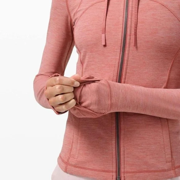Lululemon Athletic Hooded Define
Jacket Nulu Heathered Brier Rose - Picture 10 of 10